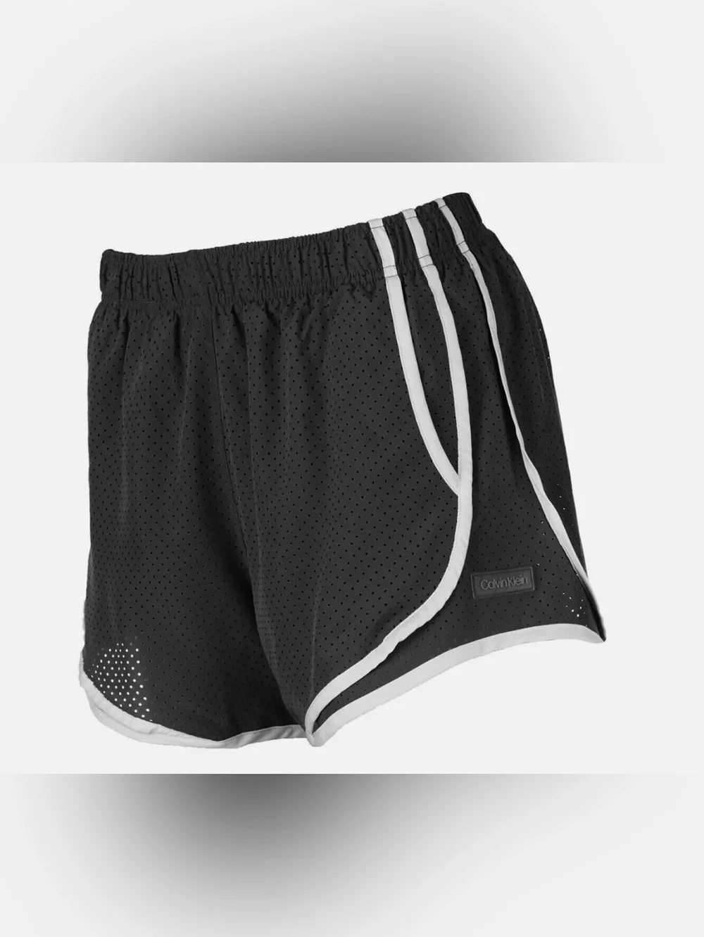 Calvin Klein - women’s active performance shorts - black and white - sz M - new
